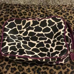 Giraffe print bag